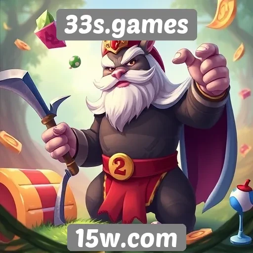 Principais jogos disponíveis no 33s.games